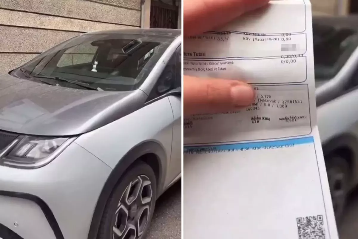 Elektrikli Araç Olan Evde Gelen Fatura Herkesi Şaşırttı-1