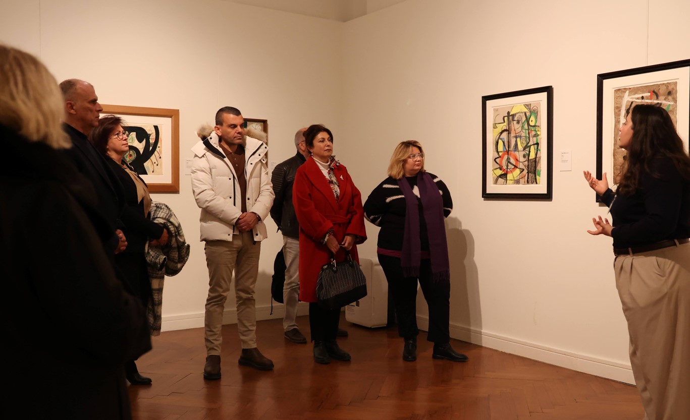Esi̇ad Üyeleri Joan Miró Sergisinde Buluştu03