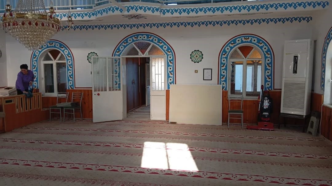 Germencik'te Camiler Ramazan Için Temizlendi (3)