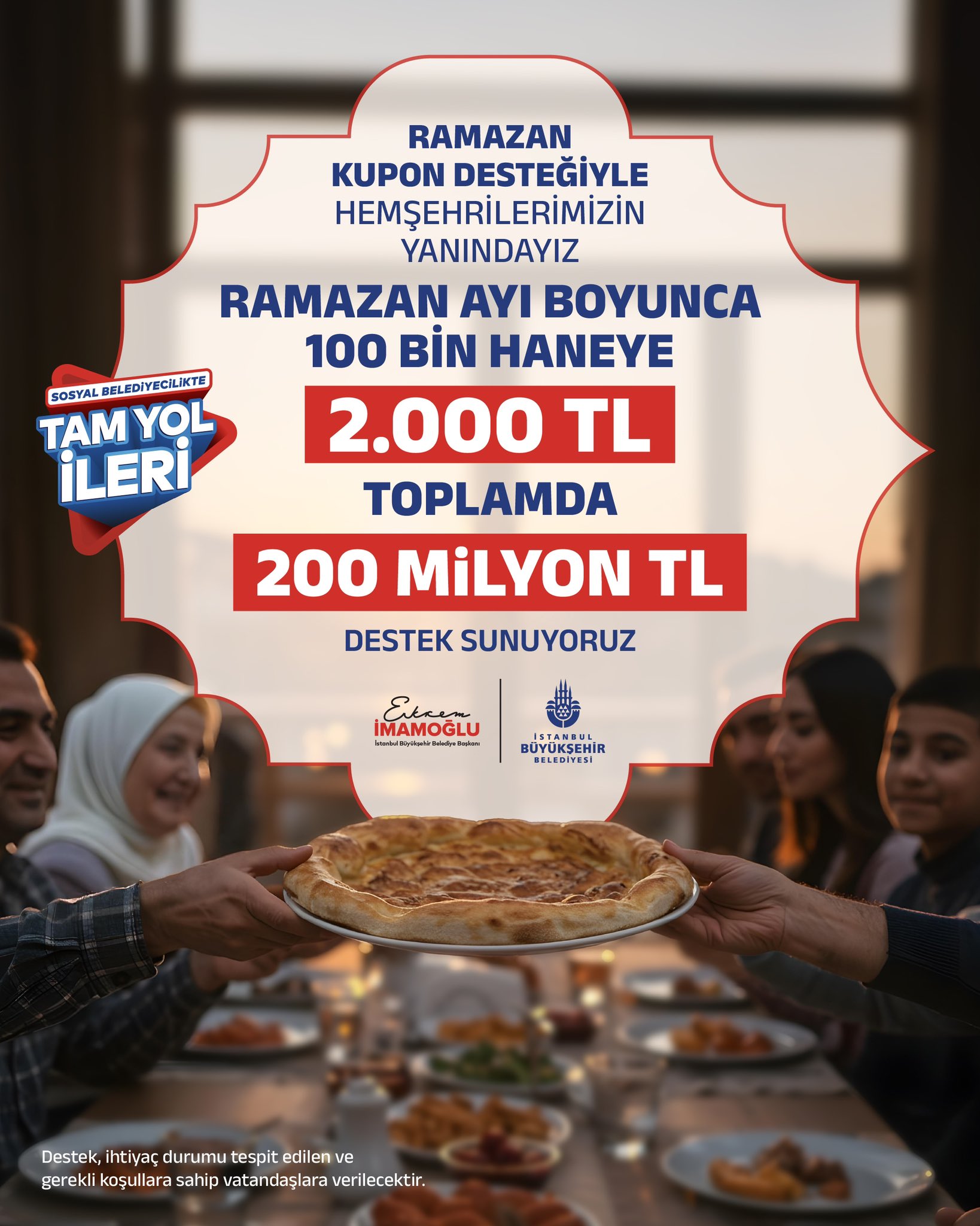 İbb'den Ramazan Ayında 100 Bin Aileye Maddi Destek!1