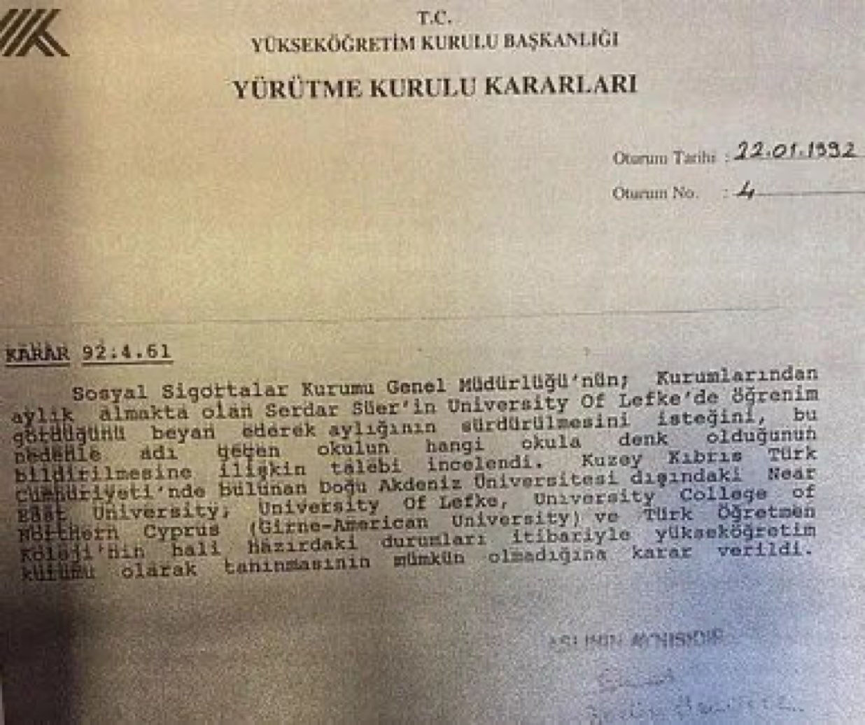 İmamoğlu'nun Diploması Üzerine Yök'ten Rapor! (2)