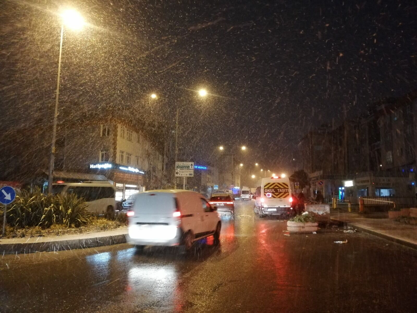 İstanbul Sabaha Karla Uyandı (2)