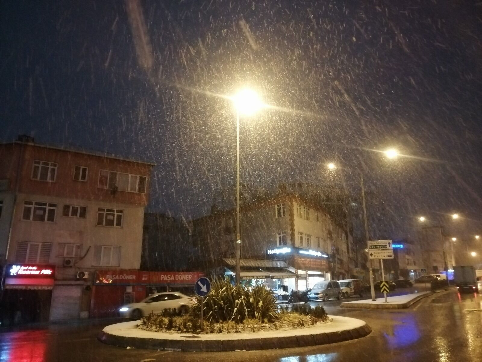 İstanbul Sabaha Karla Uyandı (3)