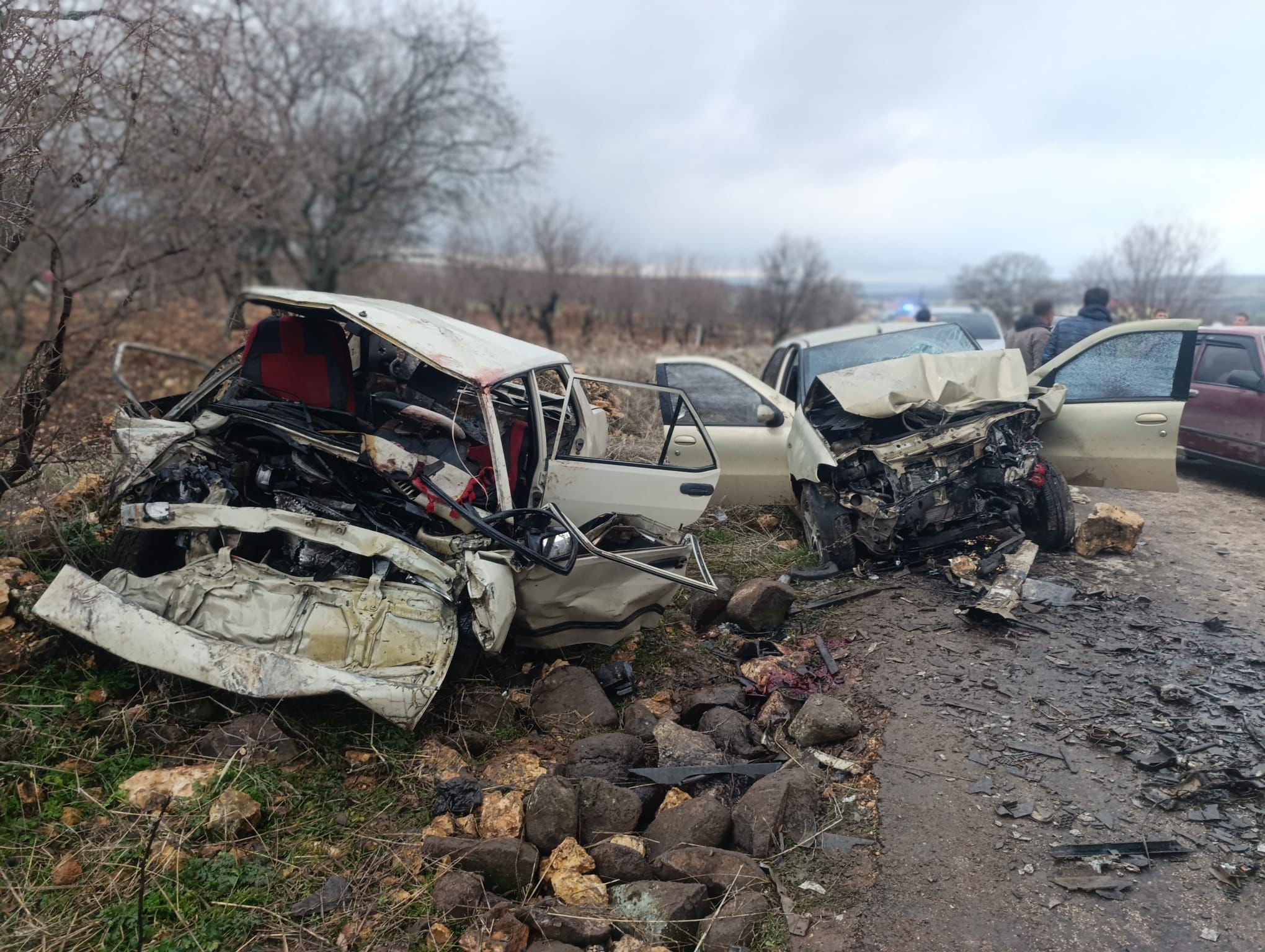 Kahramanmaraş’ta Iki Otomobil Birbirine Girdi 4 Ölü, 6 Yaralı2