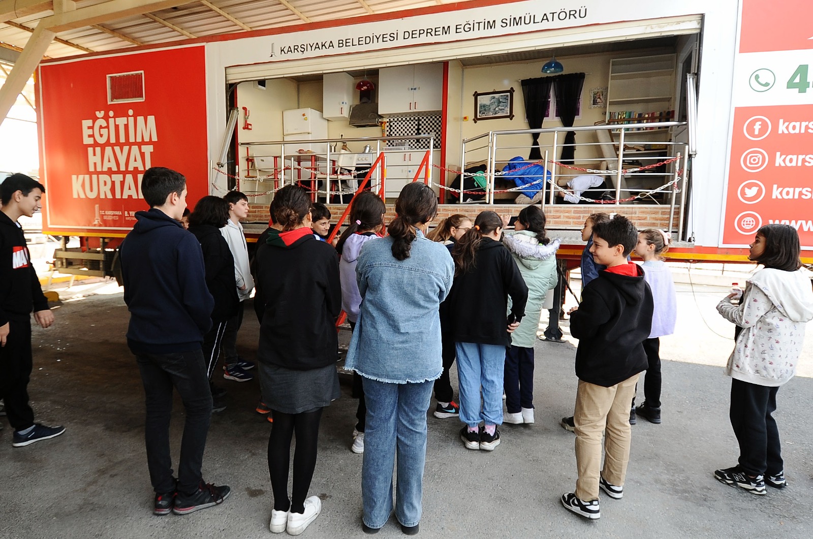 Karşıyaka Belediyesi, Afet Eğitim Merkezi'ni Yeniledi (1)
