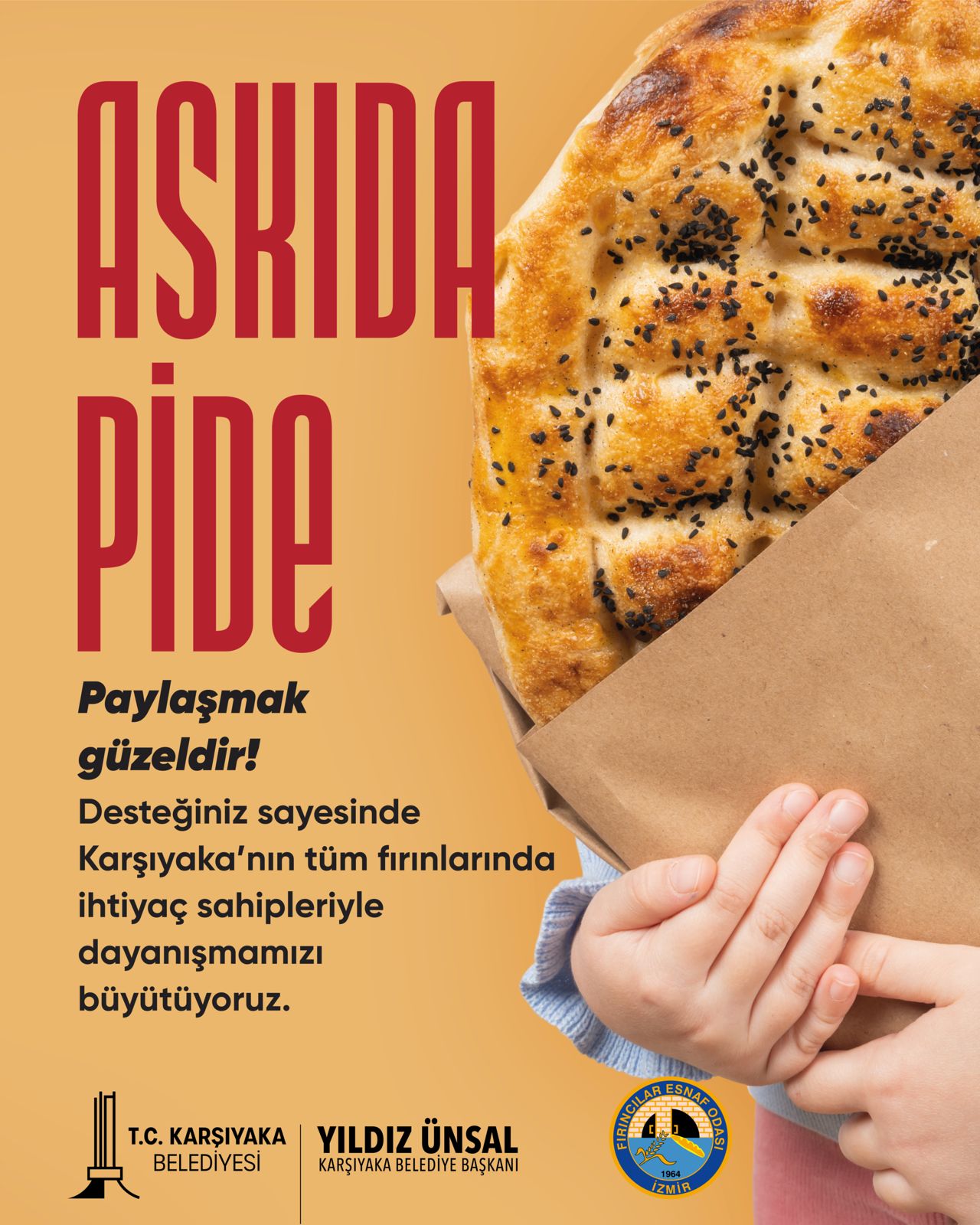 Karşıyaka'da 'Askıda Pide’ Kampanyası Başlıyor (2)