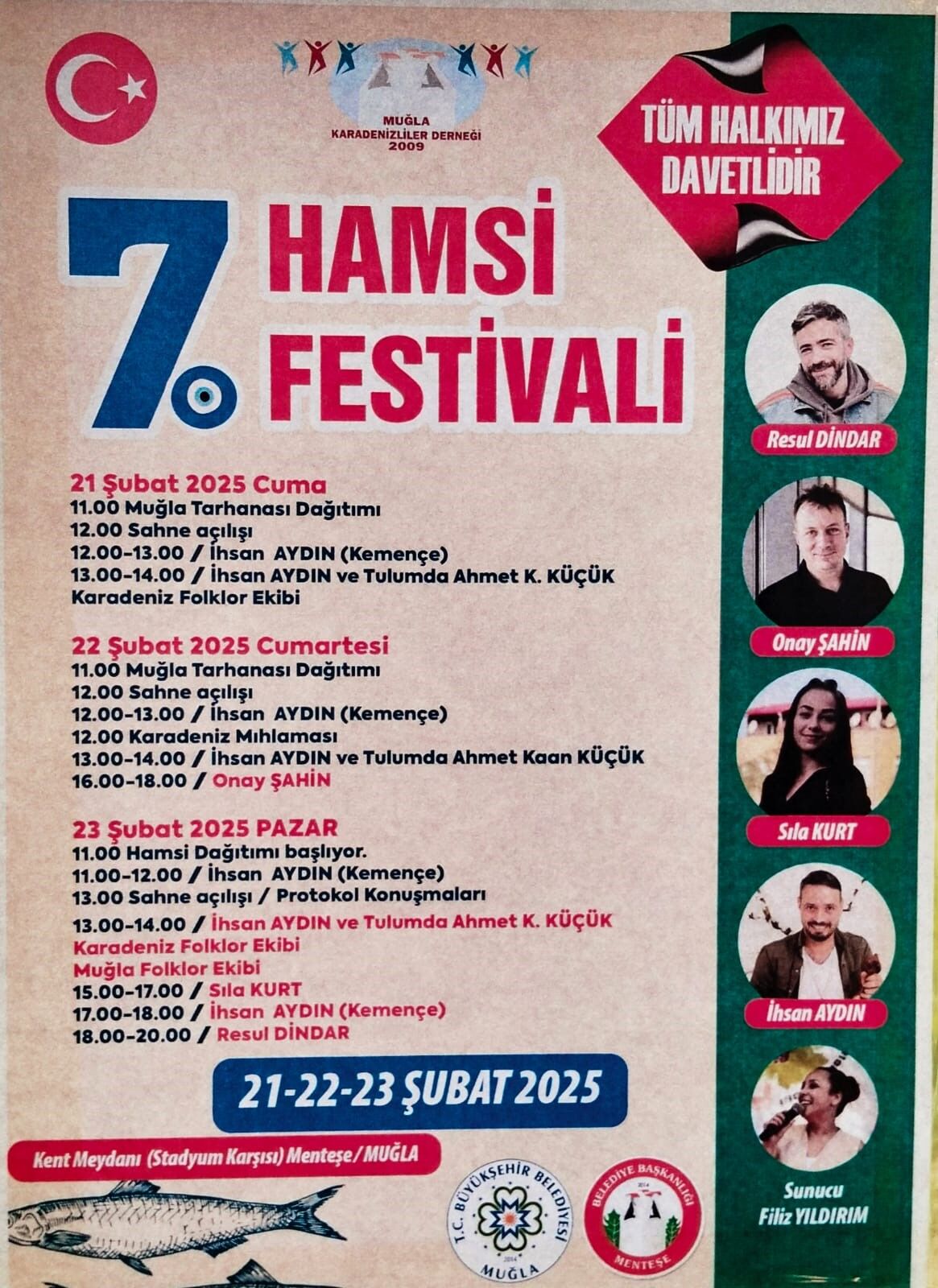 Muğla'da 5 Ton Hamsi Dağıtılacak (3)