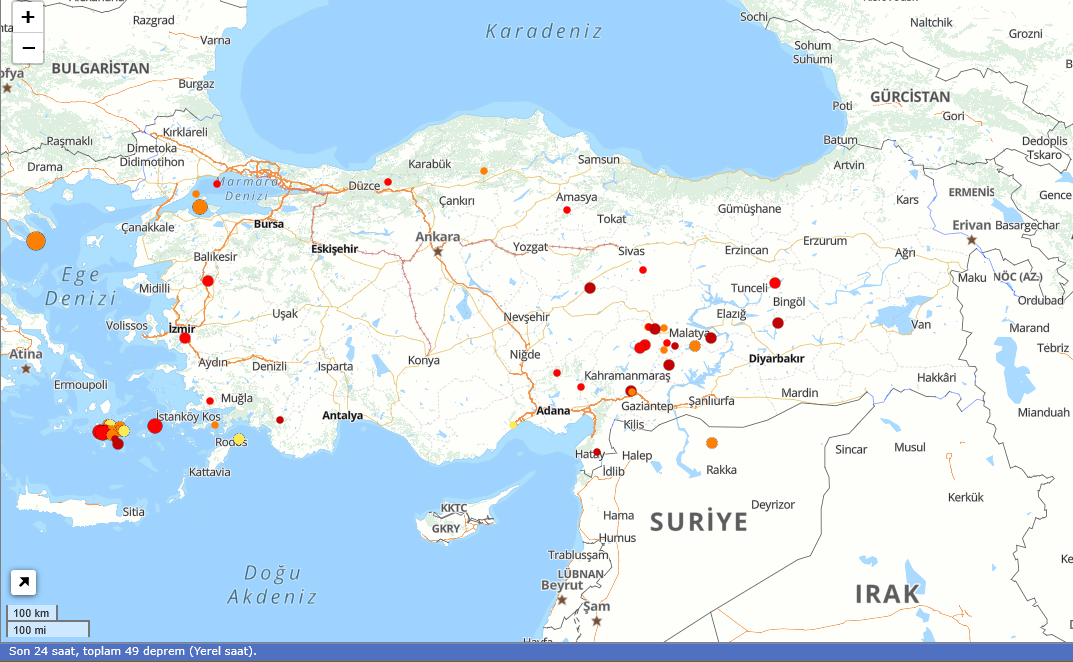 Son Depremler 28 Şubat