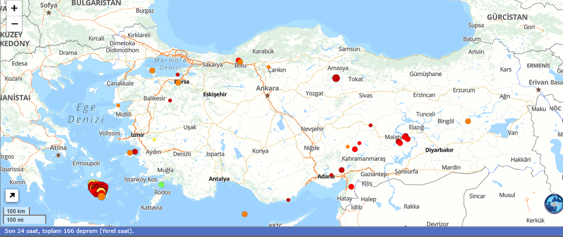 Son Depremler 7 Şubat
