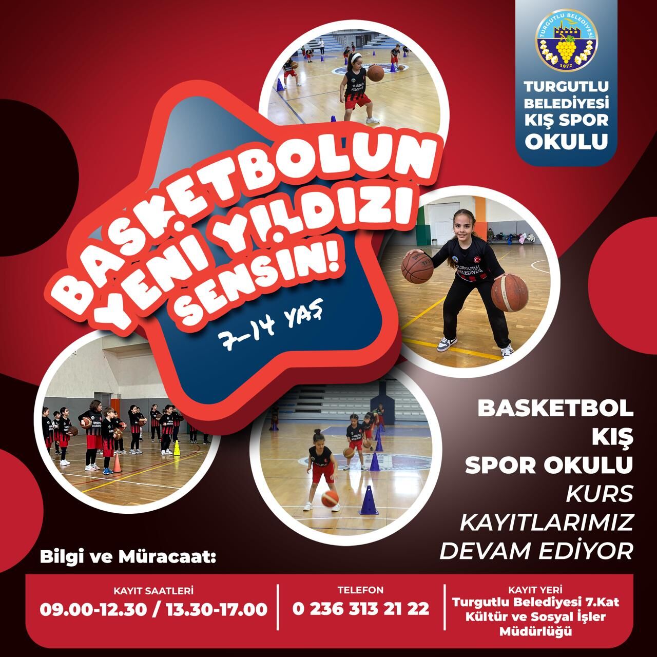Turgutlu Belediyesi Basketbol Kursu Kayıtları Sürüyor! (2)