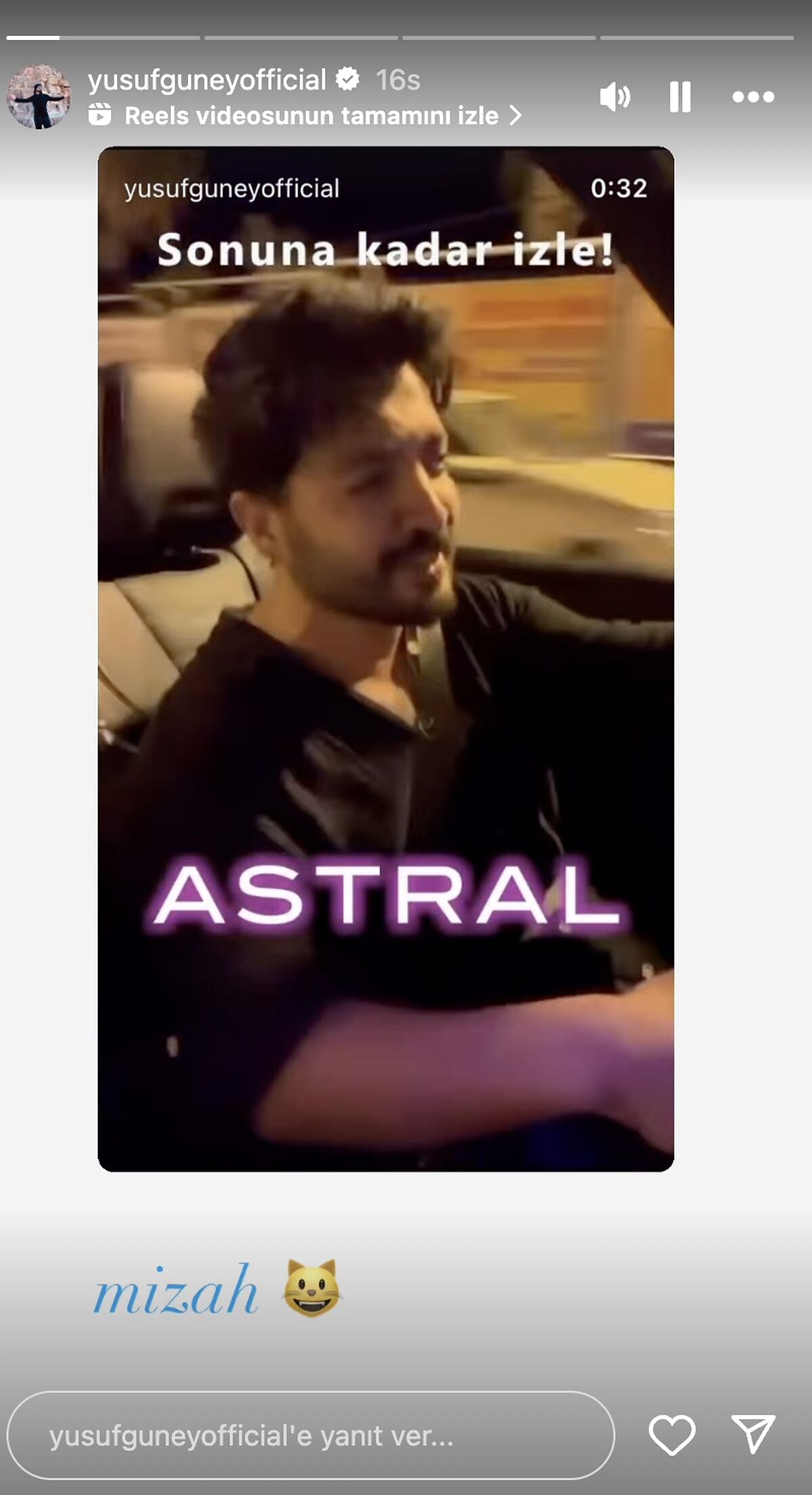 Yusuf Güney’den Andromeda Galaksisi’ndeki Sevgilisiyle Ilgili Olay Paylaşım! 1