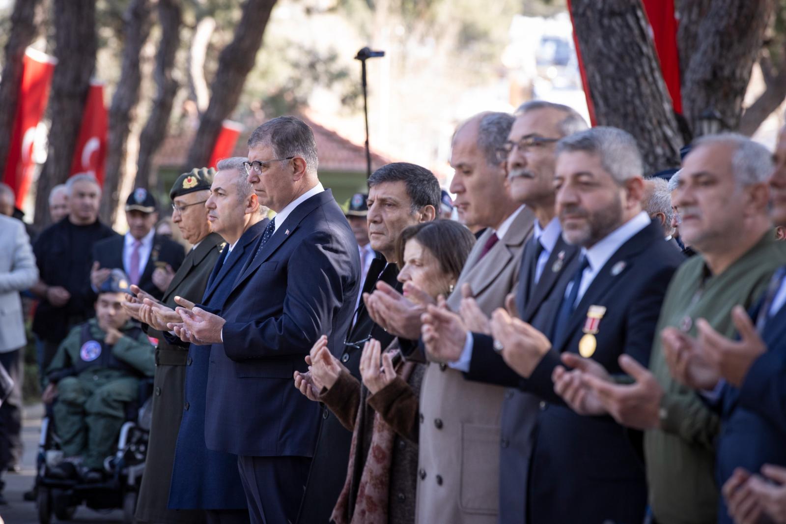 Çanakkale Zaferi’nin 110. Yılında Kadifekale Şehitliği'nde Anlamlı Tören1