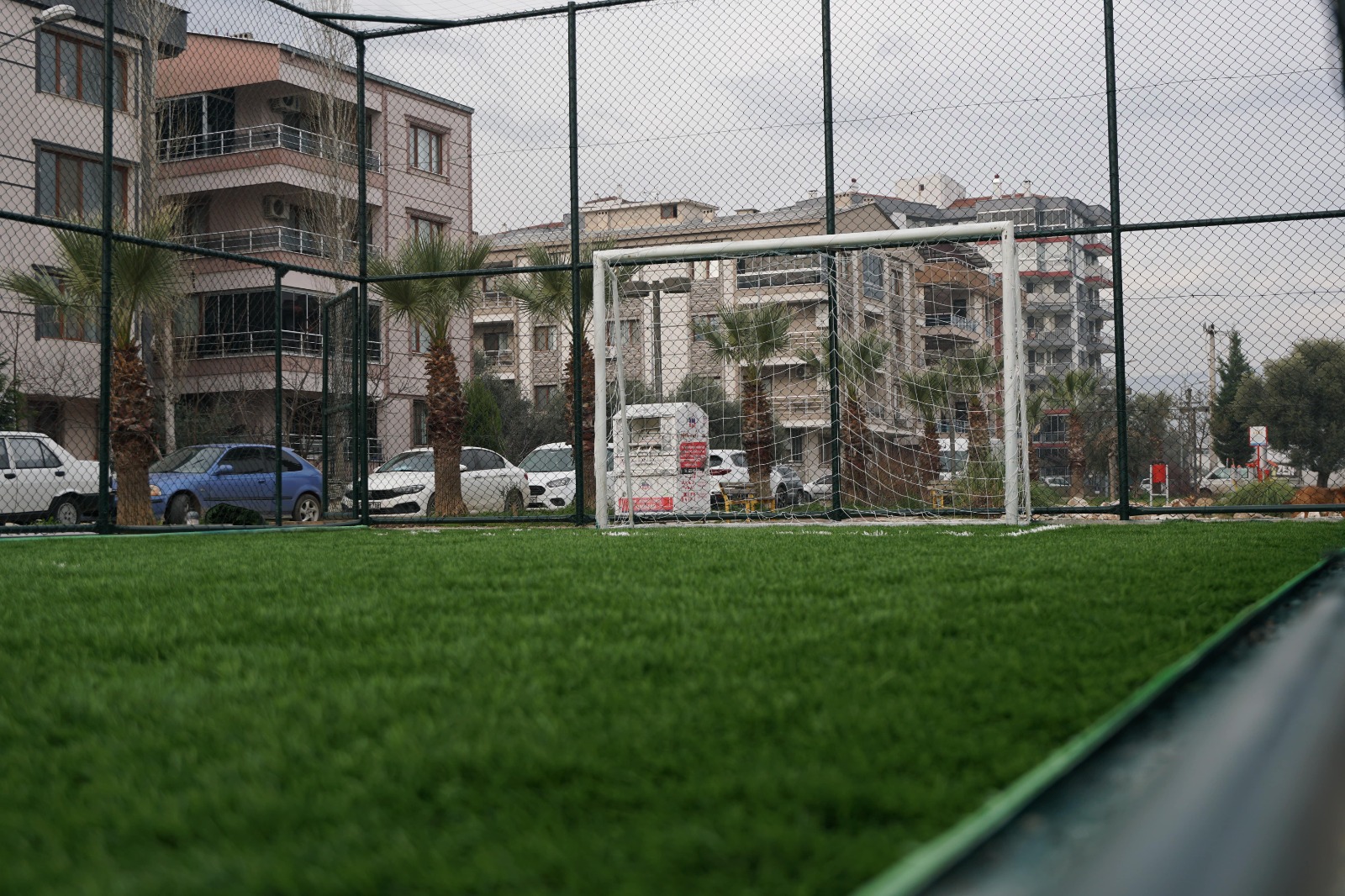 Çocuklar Istedi, Başkan Türkmen Yaptı Kemalpaşa'da 2 Yeni Mini Futbol Sahası (2)