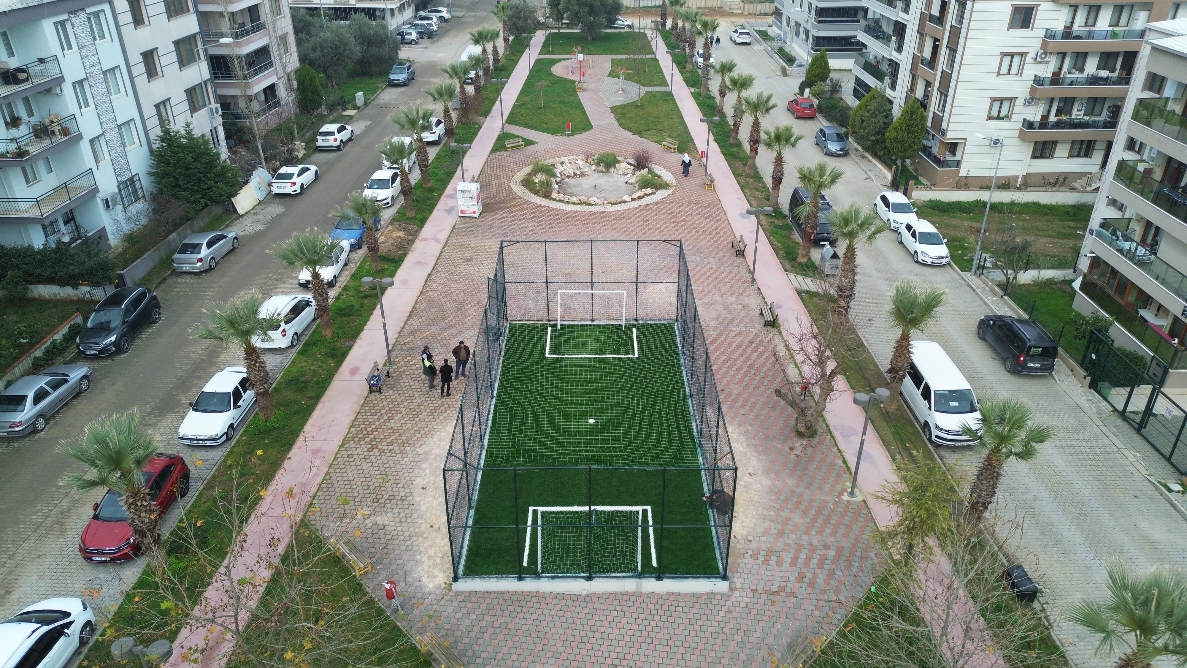 Çocuklar Istedi, Başkan Türkmen Yaptı Kemalpaşa'da 2 Yeni Mini Futbol Sahası (3)
