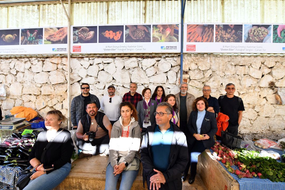 Fethiye'de 8 Mart'a Özel ‘Üreten Eller’ Sergisi Açıldı (1)