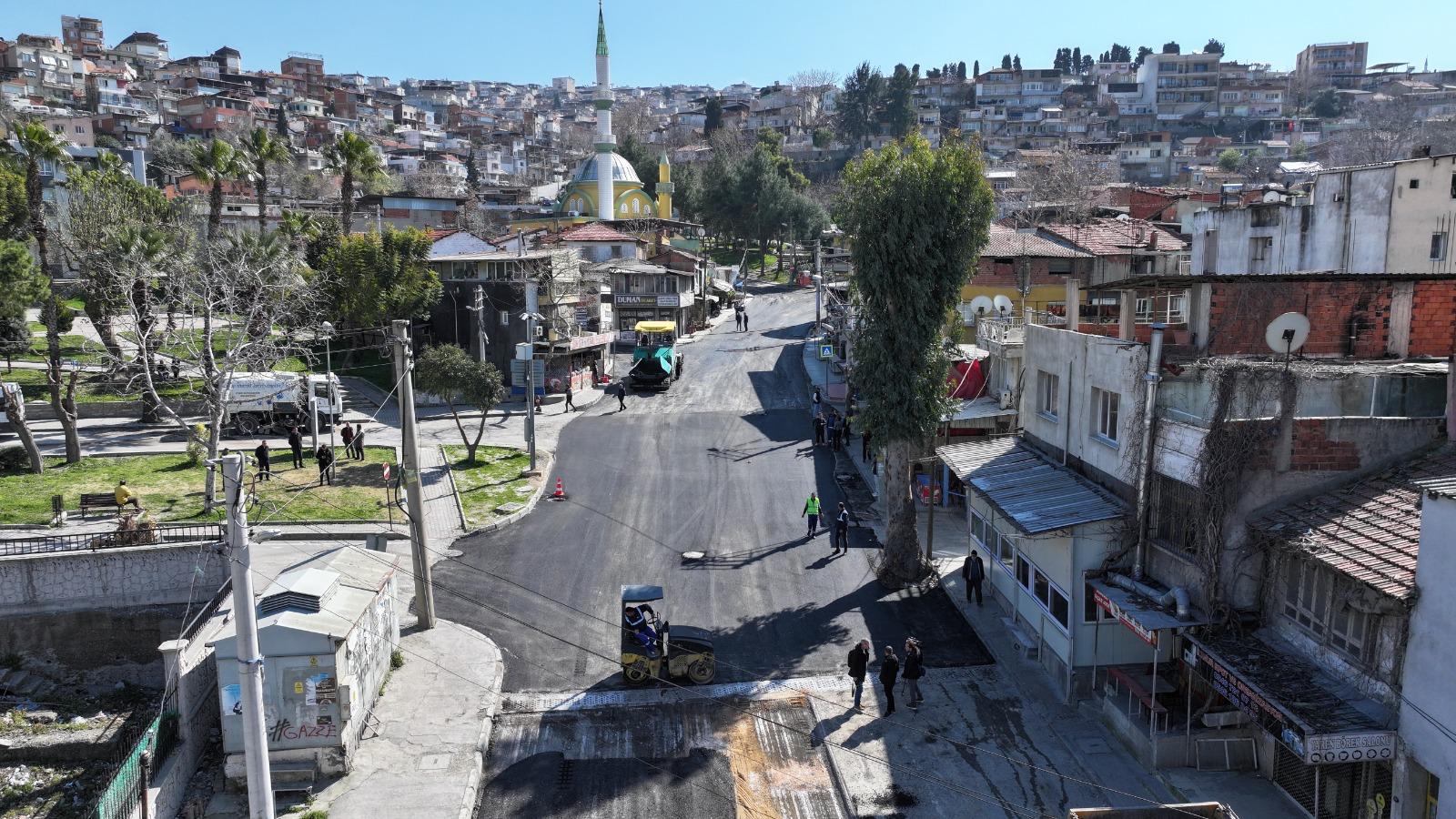 İzmir’de Asfalt Seferberliği Tam Gaz Devam Ediyor!1