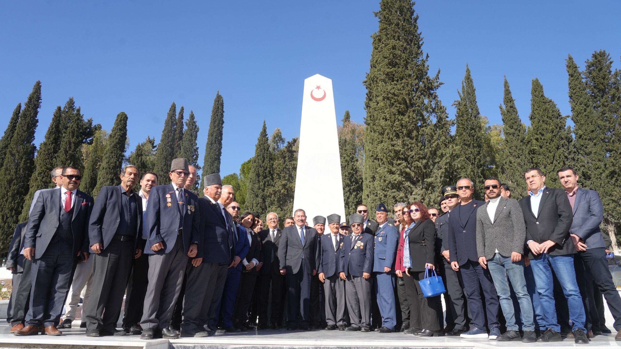 Milas'ta Yapımı Tamamlanan Şehitlik Anıtının Açılış Töreni Yapıldı (1)