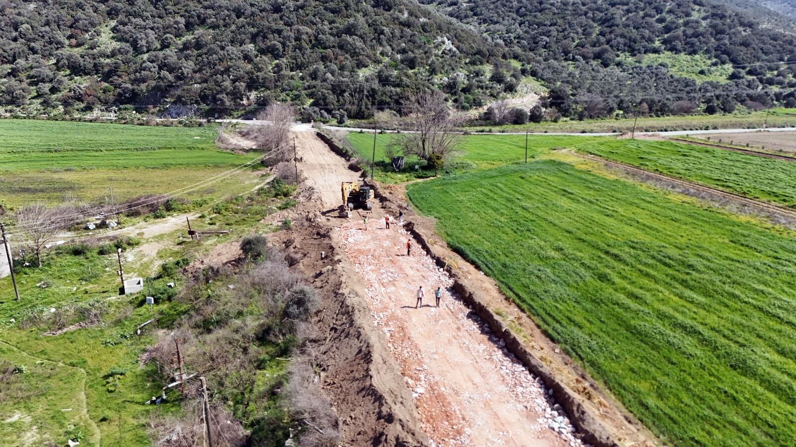 Muğla Büyükşehir’den Milas’a 80 Milyonluk Yol Yatırımı! Çalışmalar Başladı (4)