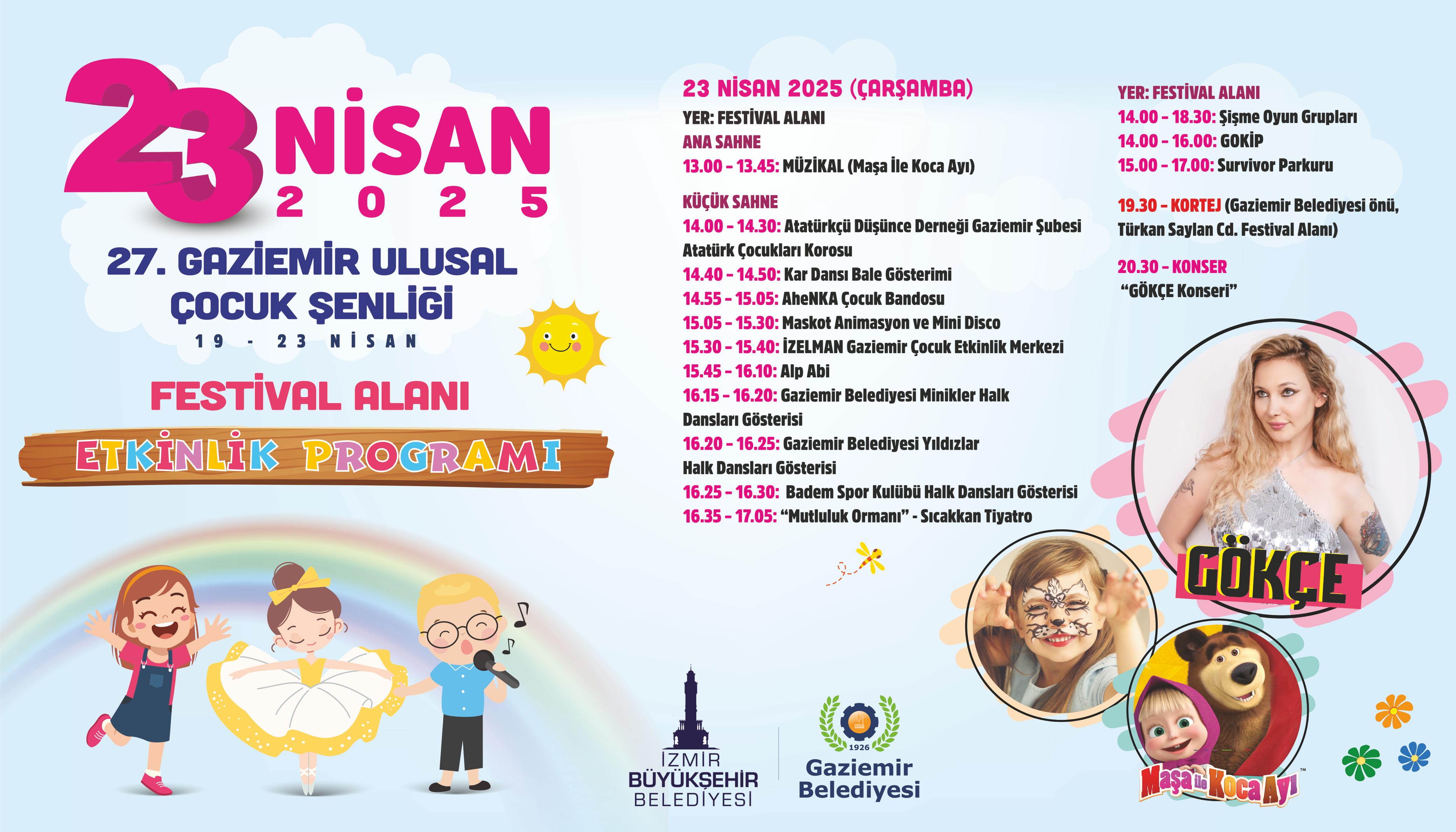 27. Gaziemir Ulusal Çocuk Şenliği Başlıyor (1)