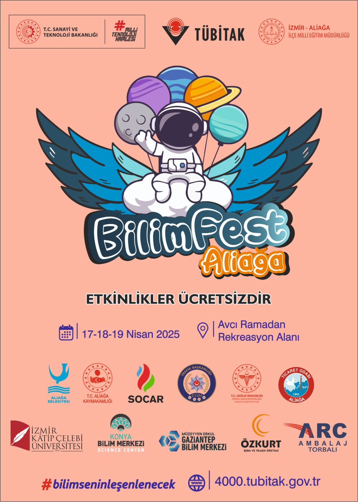 Aliağa, Türkiye’nin En Büyük 10 Bilim Festivalinden Birine Ev Sahipliği Yapıyor! (1)