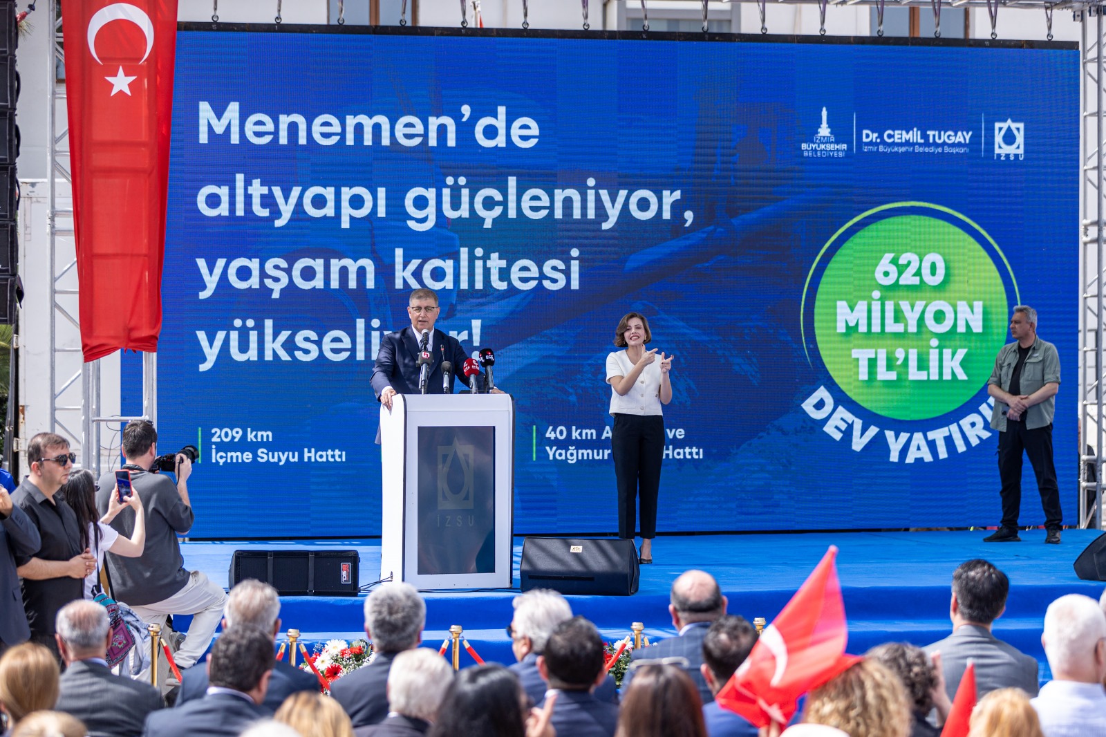 Başkan Cemil Tugay'dan Hükümete Yediğiniz Hakkımızı Helal Etmiyoruz!