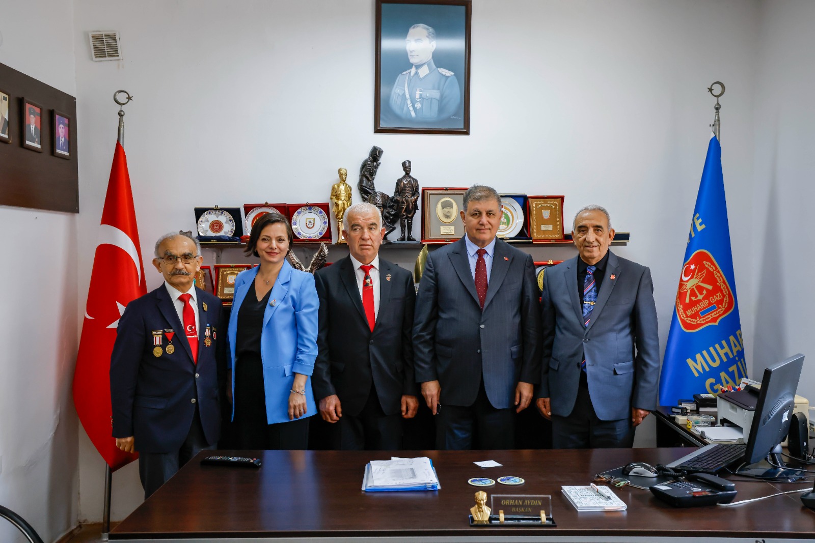 Başkan Tugay’dan Gazilere Mesaj3Sizlere Hizmet Etmek Onurdur”