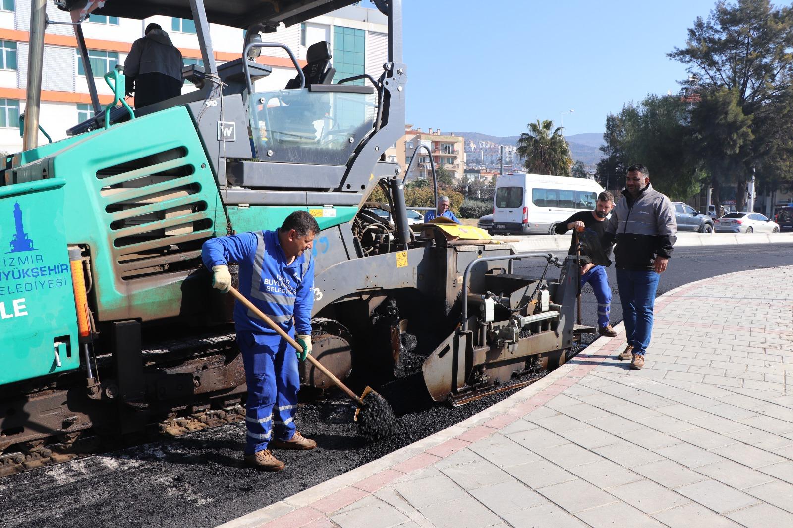 Çiğli’de Trafik Nefes Ald3 Eski Havaalanı Caddesi Baştan Sona Yenilendi