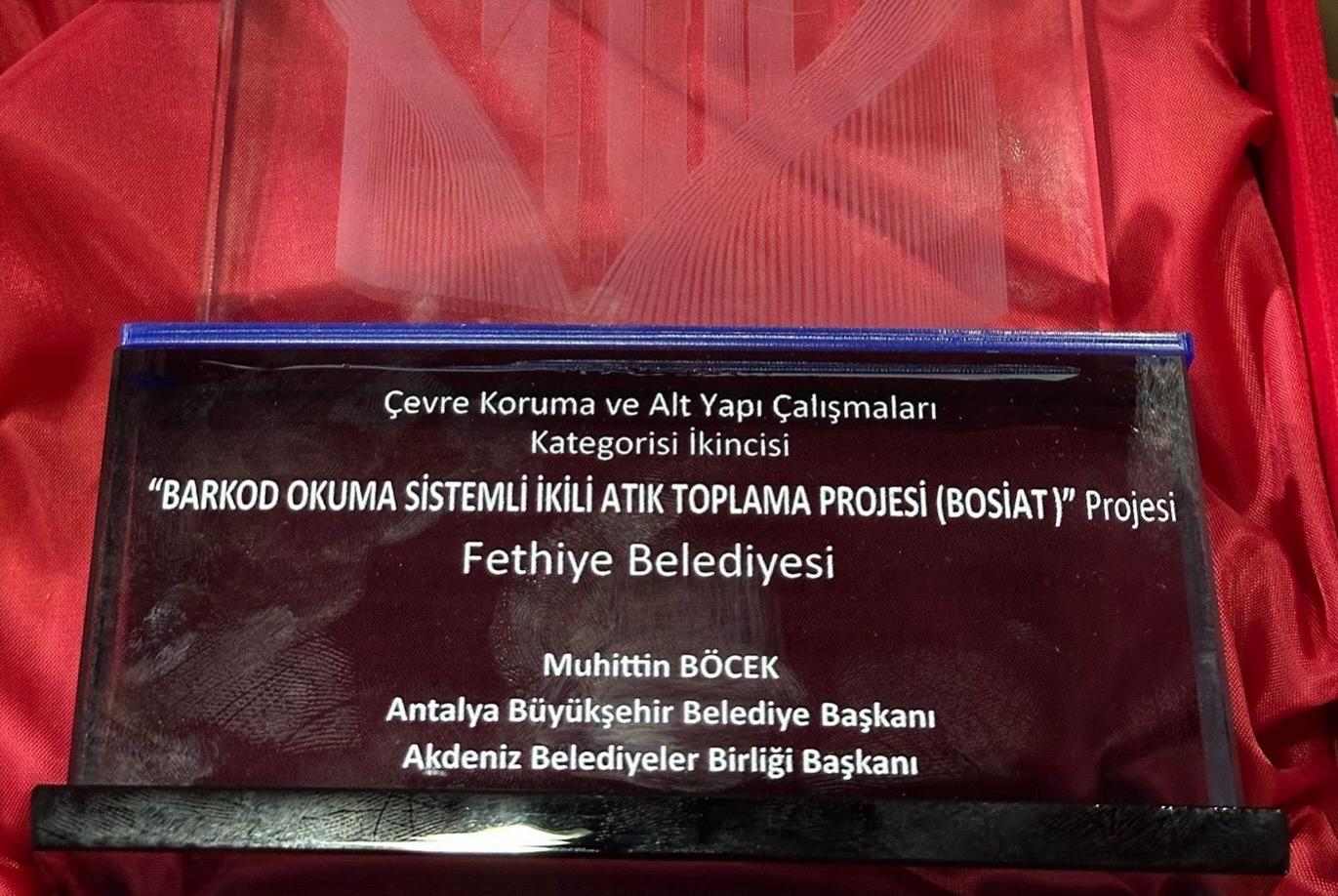Fethiye Belediyesi’ne Akdeniz’den Iki Ödül Birden (1)