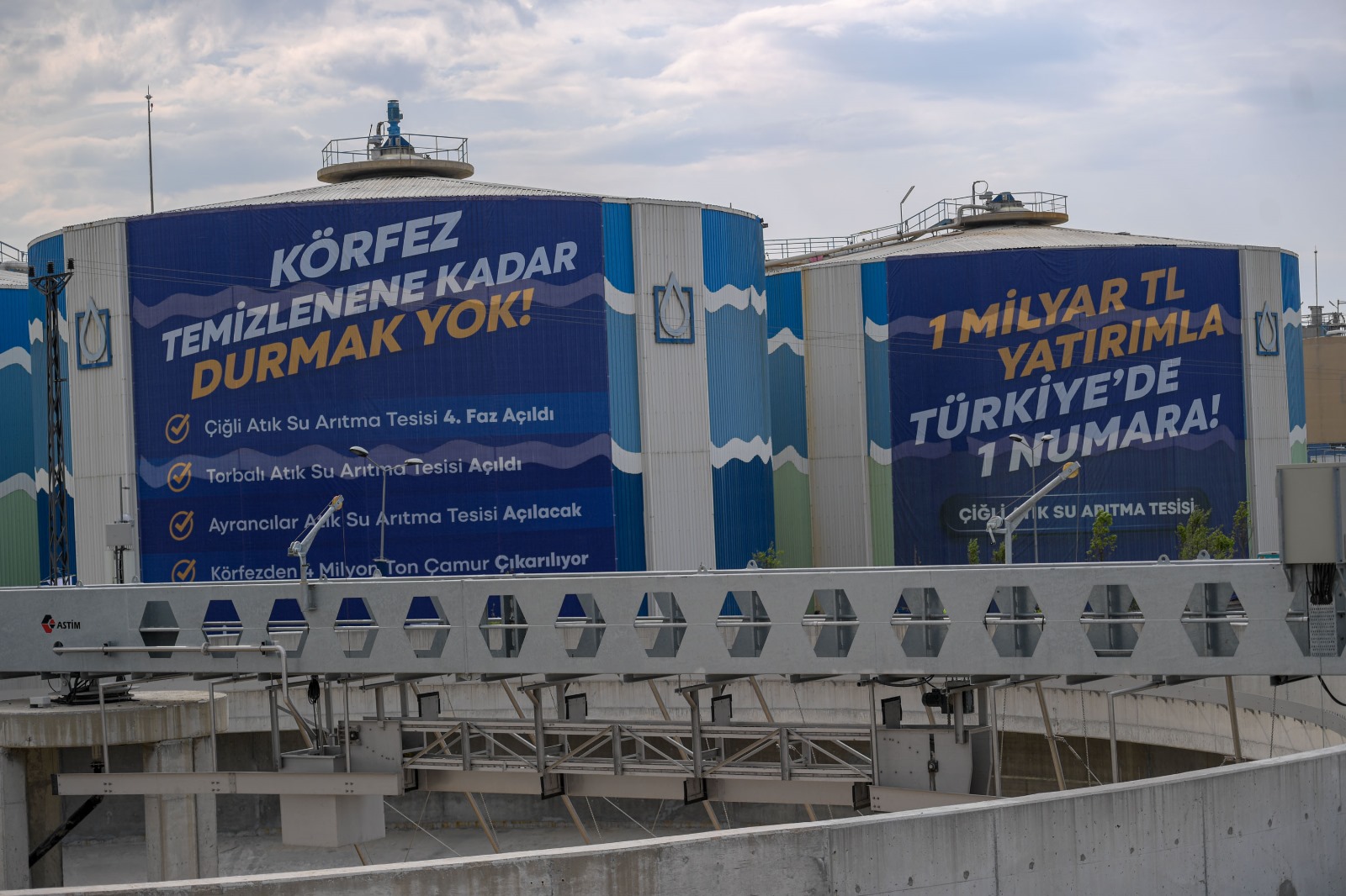 İzmir Körfezi'ne Nefes1 Çiğli Atıksu Arıtma Tesisi’nin 4. Fazı Açıldı