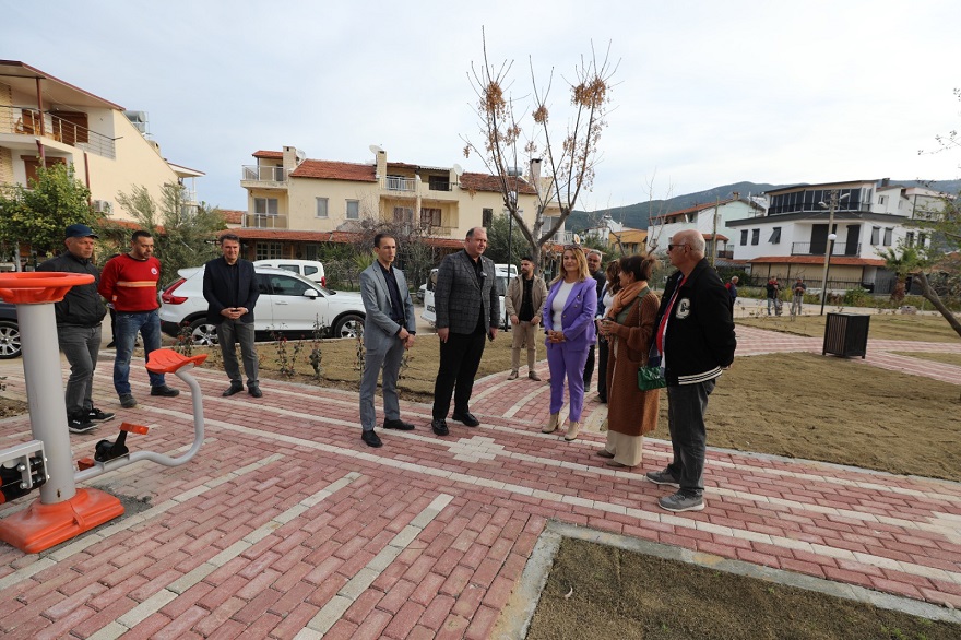 İzmir'e Yeni Sosyal Alan Gümüldür İnönü Parkı Hizmete Açıldı (3)