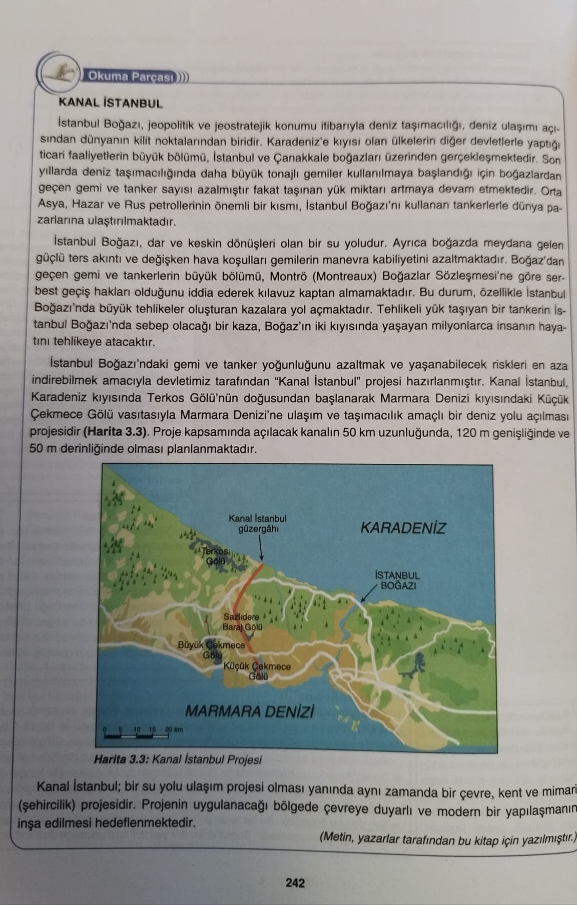 Kanal İstanbul Projesi Ders Kitabında! Chp’li Sevda Erdan Kılıç'tan Tepki (2)