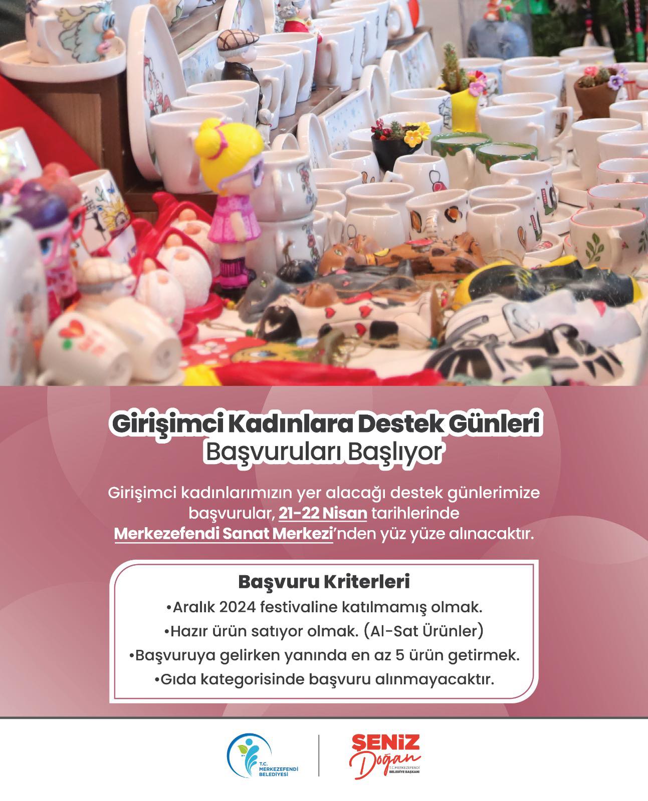 Merkezefendi’de Kadın Girişimcilere Destek Günleri Başlıyor (1)