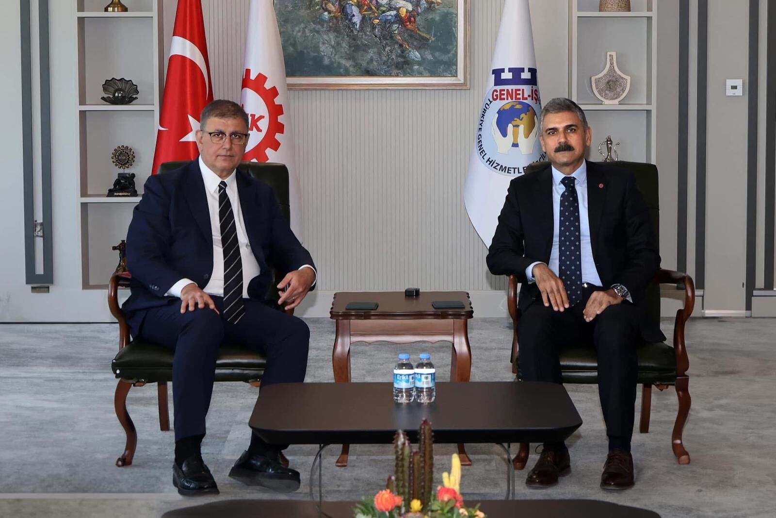 Başkan Tugay’dan Ankara Temasları1 Sendikaları Ziyaret Etti