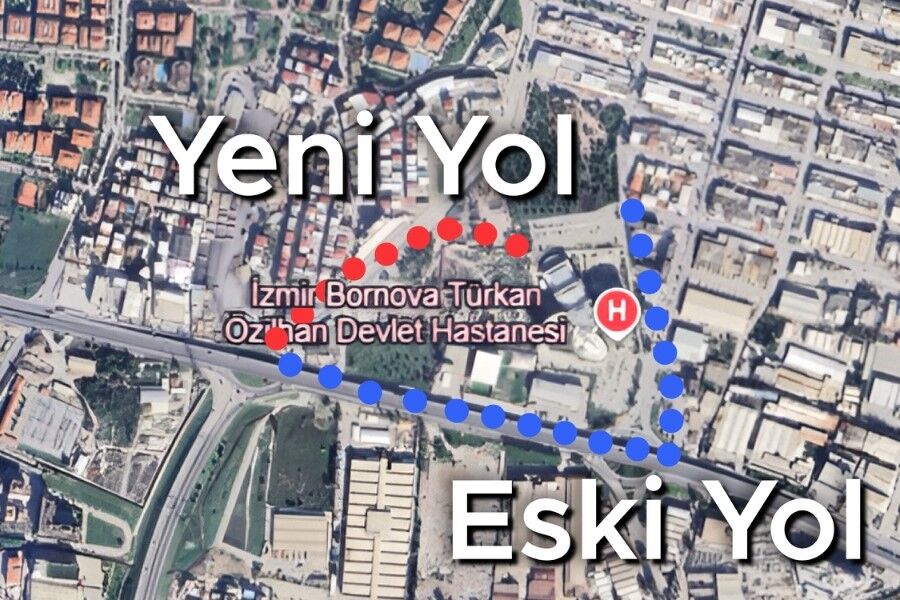 Bornova’da Yeni Yol Ambulanslara Dakikalar Kazandırdı (1)-1