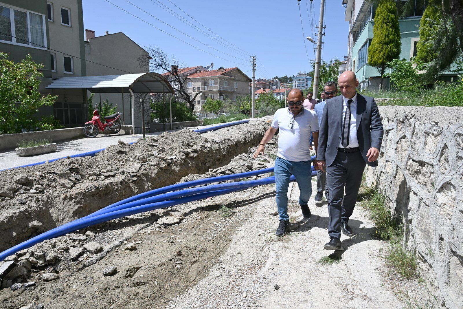 Demirci’de Içme Suyu Altyapısı Güçleniyor Terfi Hattında Sona Gelindi (3)