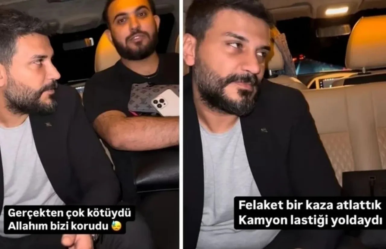Dilan Ve Engin Polat Çifti Mardin'de Kaza Yaptı! (2)