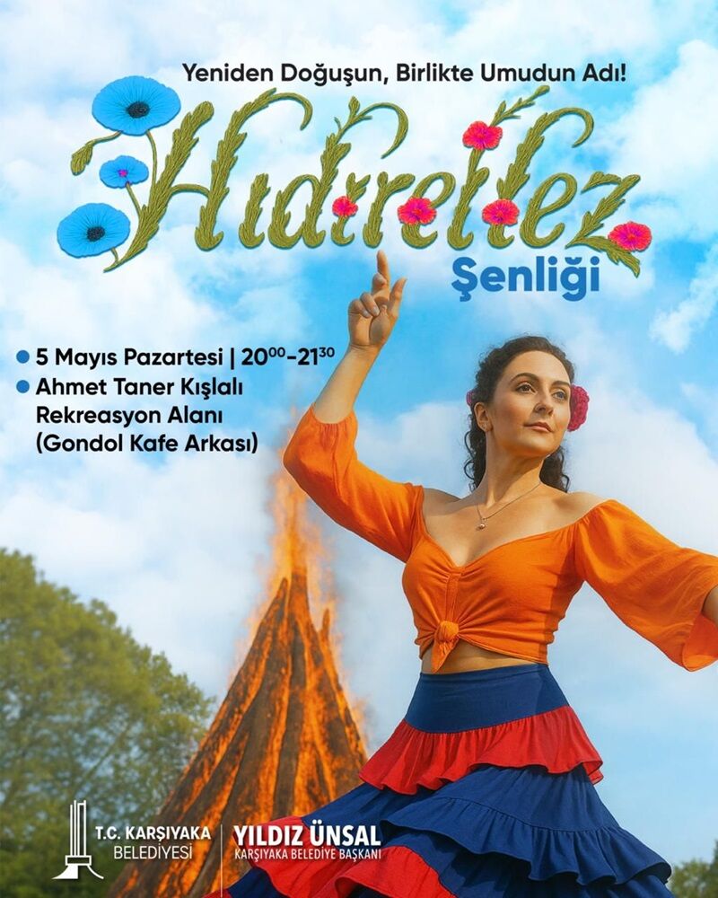 Hıdırellez Coşkusu 5 Mayıs’ta Karşıyaka’yı Saracak