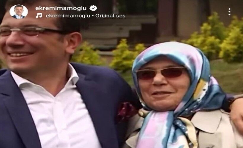 İmamoğlu'ndan Anneler Günü Paylaşımı Özledim Anne