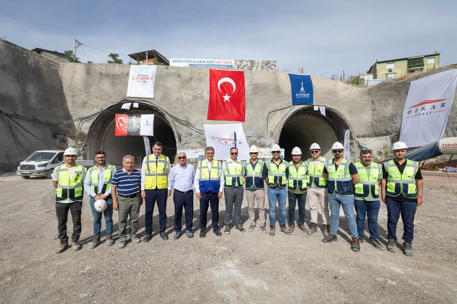 İzmir'in Tarihi Projesinde Geri Sayım Onat Tüneli’nde Işık Göründü
