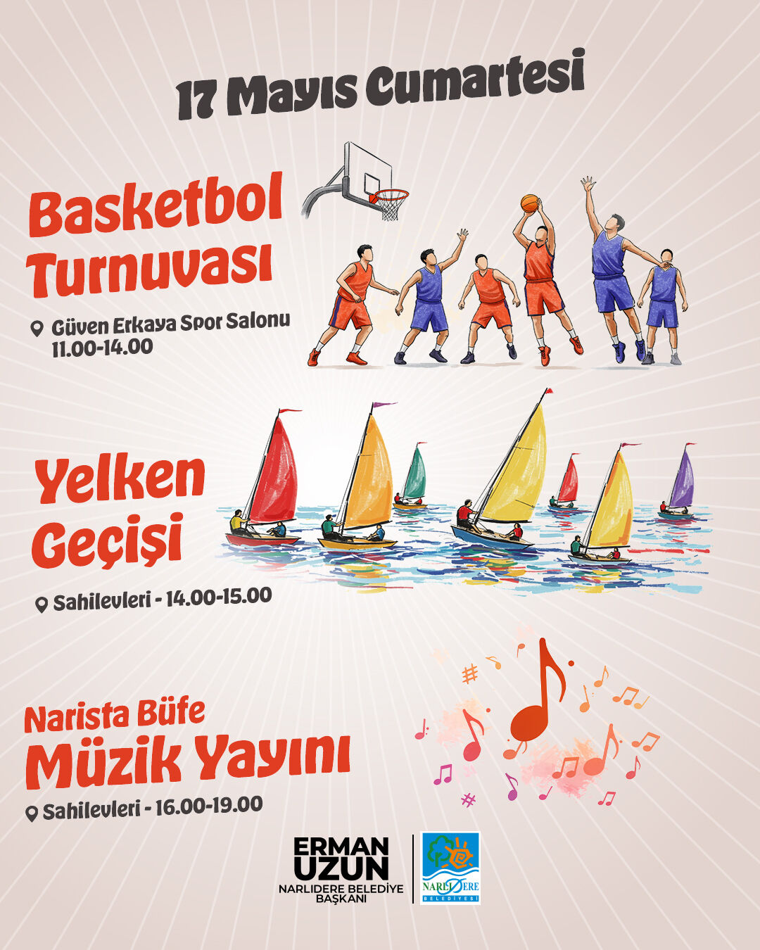 Narlıdere’de 19 Mayıs Coşkusu Spor Ve Müzikle Yaşanacak (3)