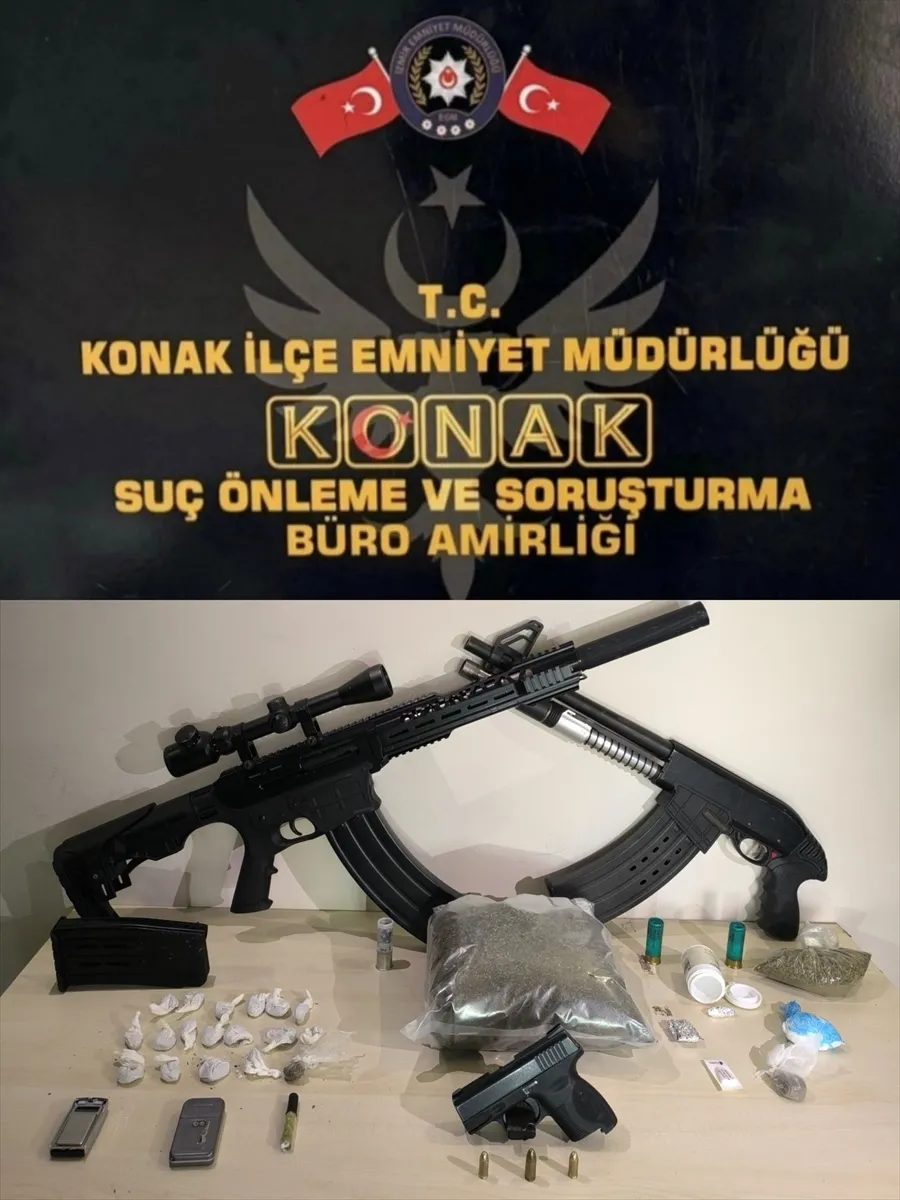 Izmir Uyusturucu Silah Operasyonu-1
