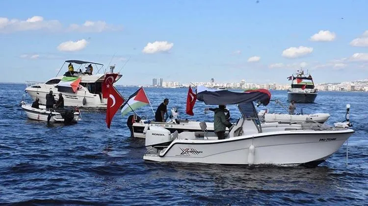 Izmir Sumud Filosu Destek Tekneler 2