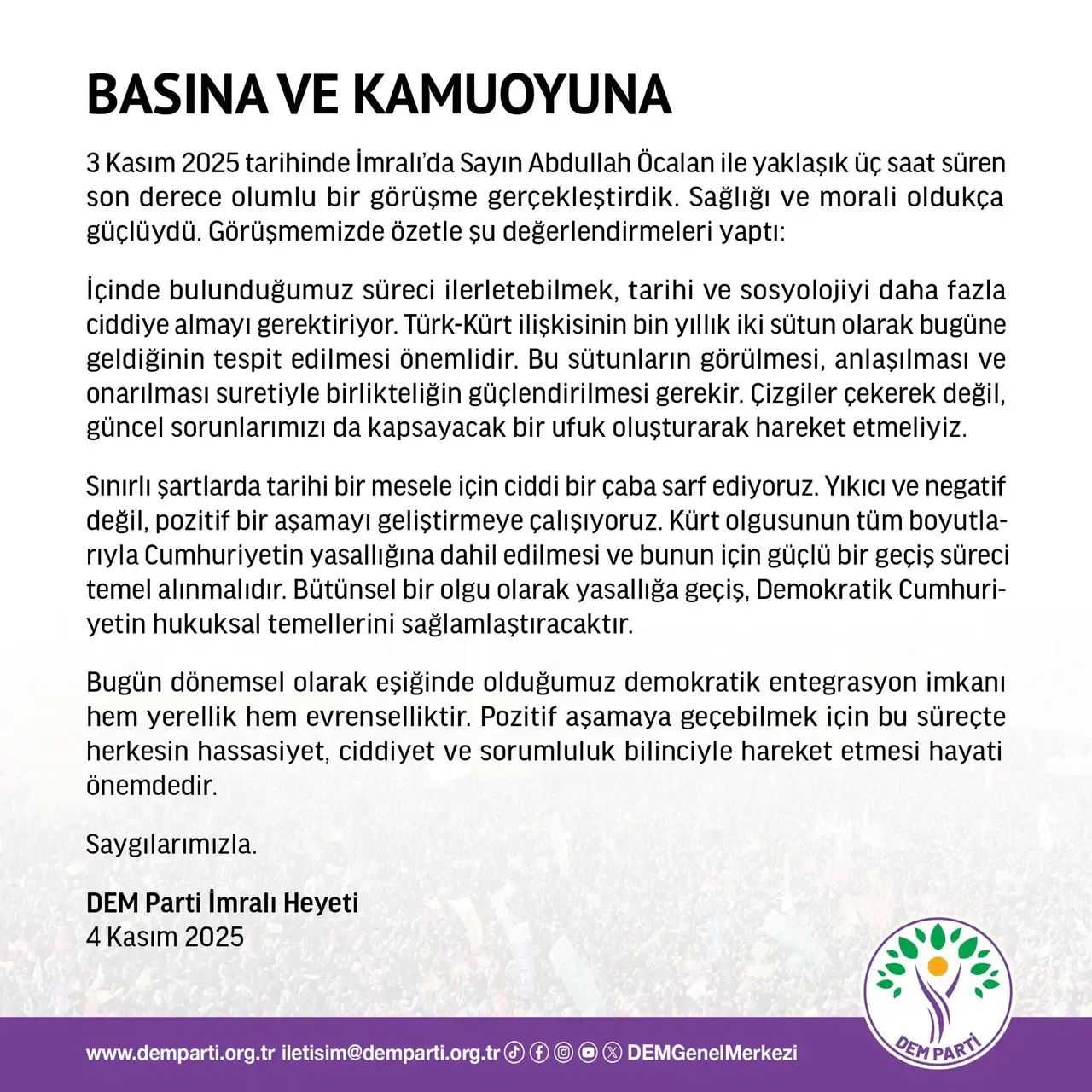 Imrali Heyetinden Ocalan Aciklamasi Sagligi Ve Morali Gucluydu-1