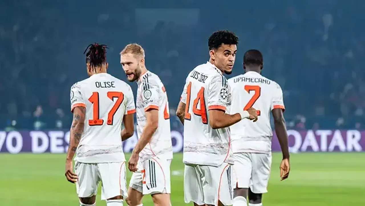 Psg Bayern Munih Mac Sonucu Luis Diaz Kirmizi Kart-1