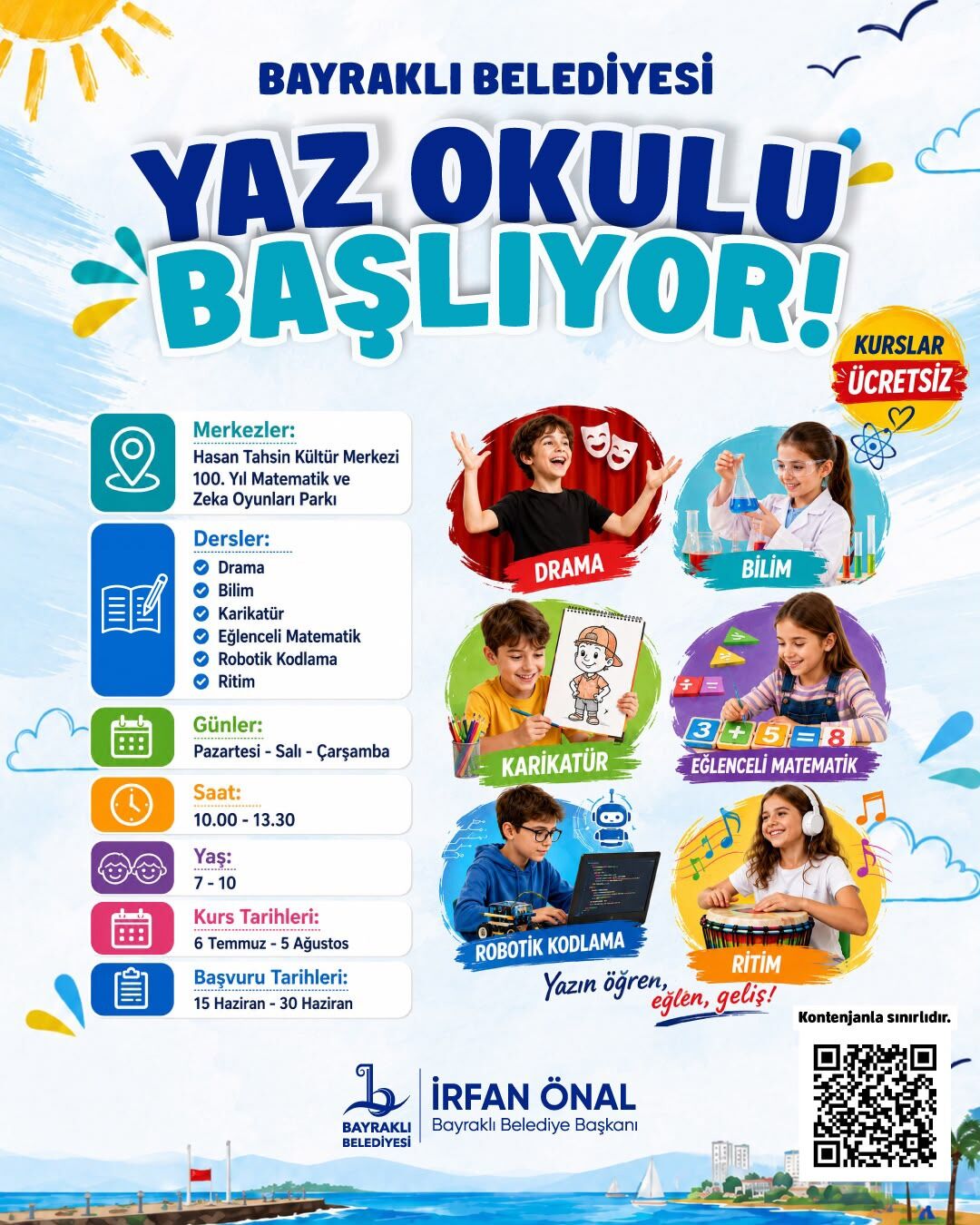 Bayrakli’da Yaz Okulu Kayitlari Başladi 7