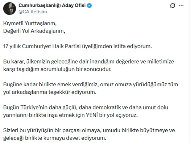 Ekrem Imamoglu Da Chpden Istif 20139780 1890 1 M