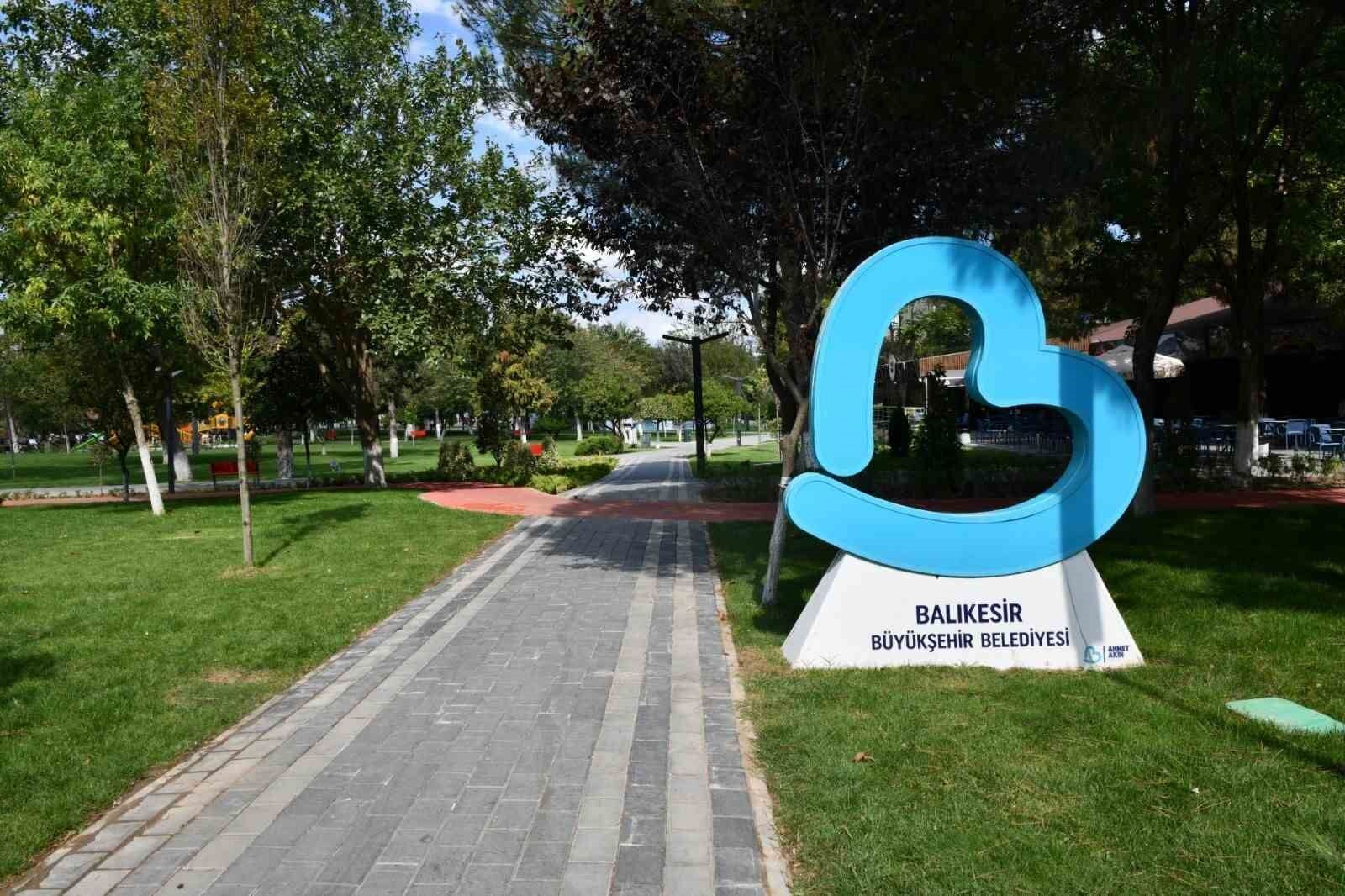 Balıkesir Büyükşehir 2,5 yılda şehre 42 park kazandırdı