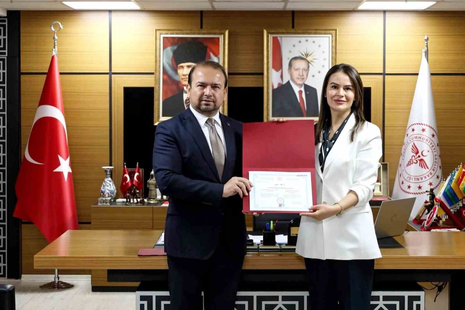 Aydın Şehir Hastanesi sağlık turizmi yetki belgesi aldı