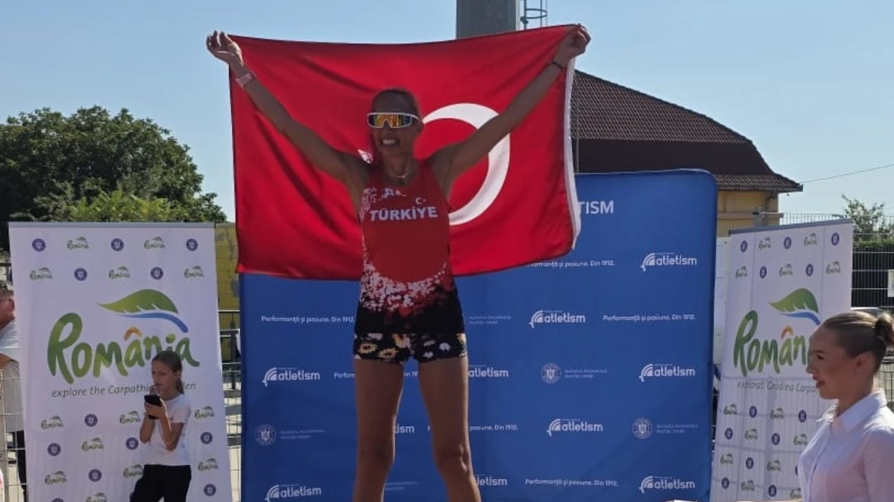 İzmirli atlet Balkanların zirvesinde