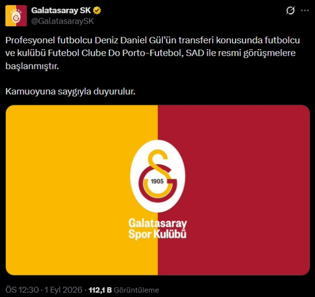 Deniz Gul Resmen Galatasarayda 20196110 2354 1 M